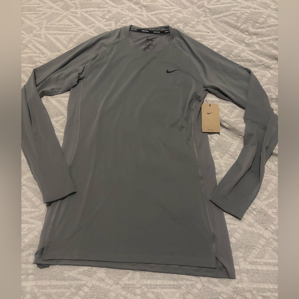 Nike Pro Dri Fit Long Sleeve Compression Shirt Adult XL New with Tags